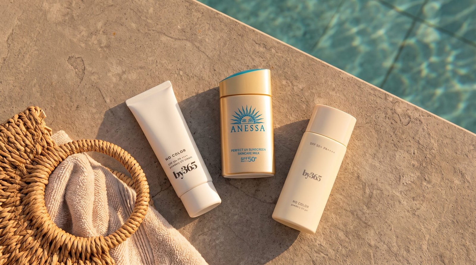 Japanese sunscreens featured in this roundup