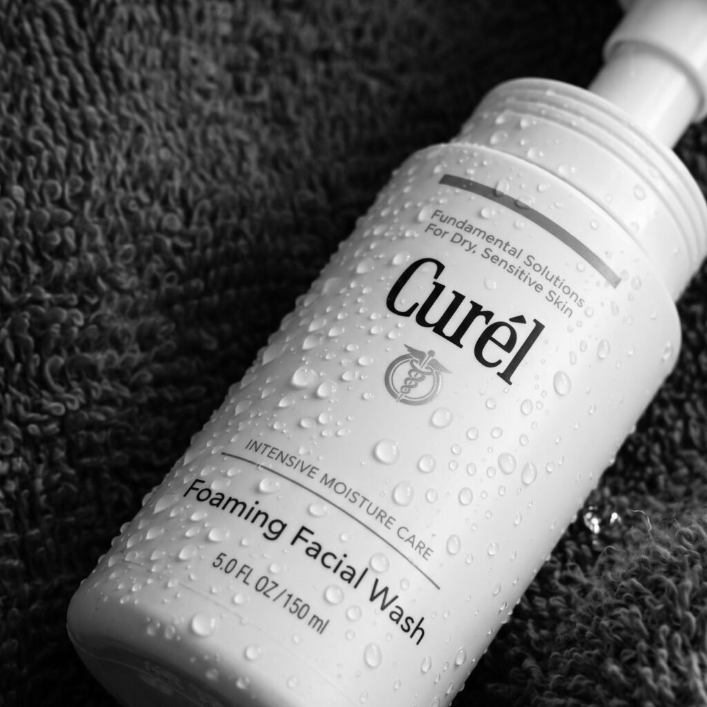 Curel Foaming Daily Face Wash, Japanese face wash