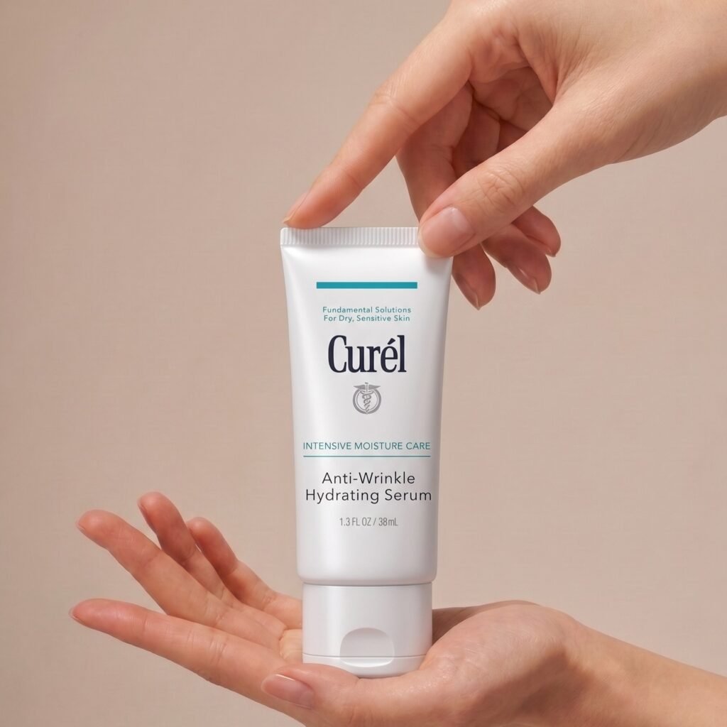 Curel Anti-Wrinkle Hydrating Serum, Japanese serums